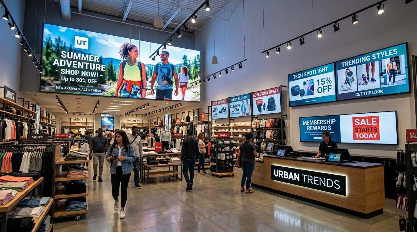 Indoor Digital Signage for Modern Spaces — Manchester Signs Centre