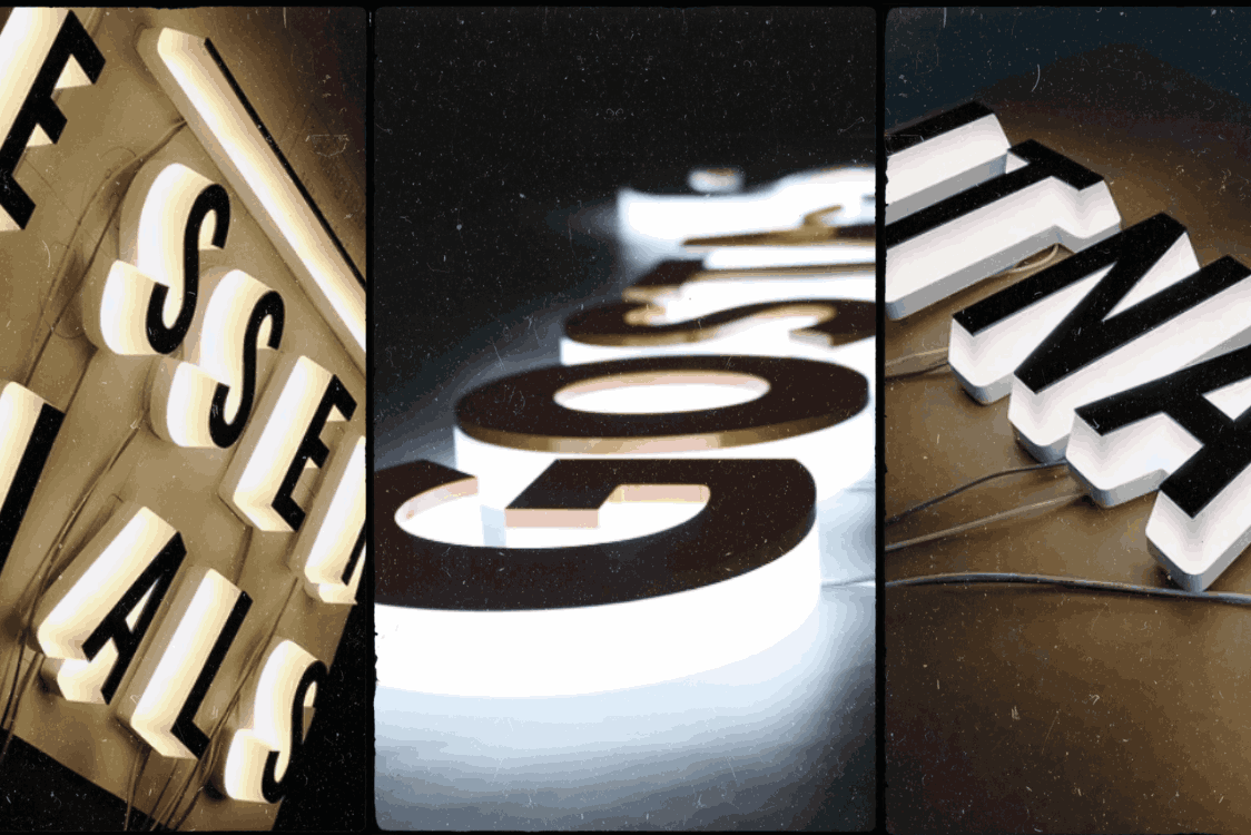 Halo-Lit Wall Letters — Manchester Signs Centre