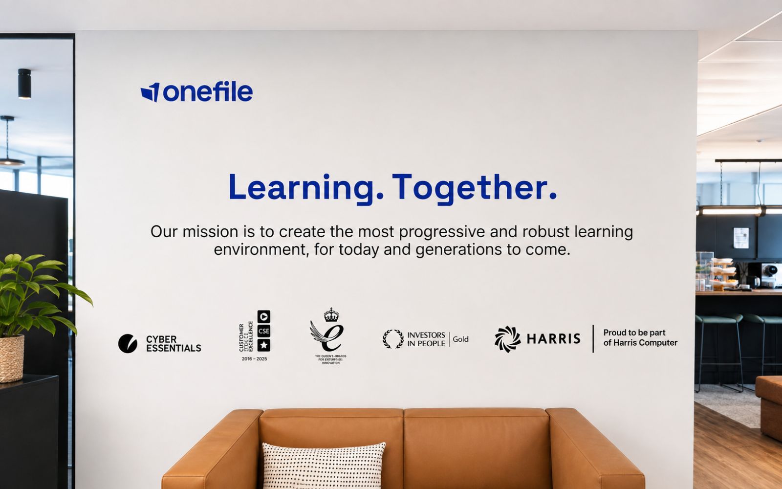 Office Signage That Looks Considered project example — Manchester Signs Centre