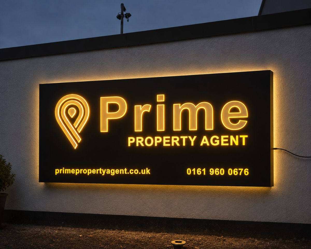 Light Box Projects example 3 — Manchester Signs Centre
