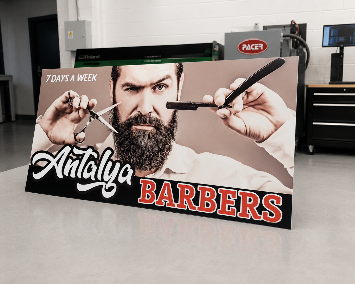 Printed Sign Projects example 3 — Manchester Signs Centre