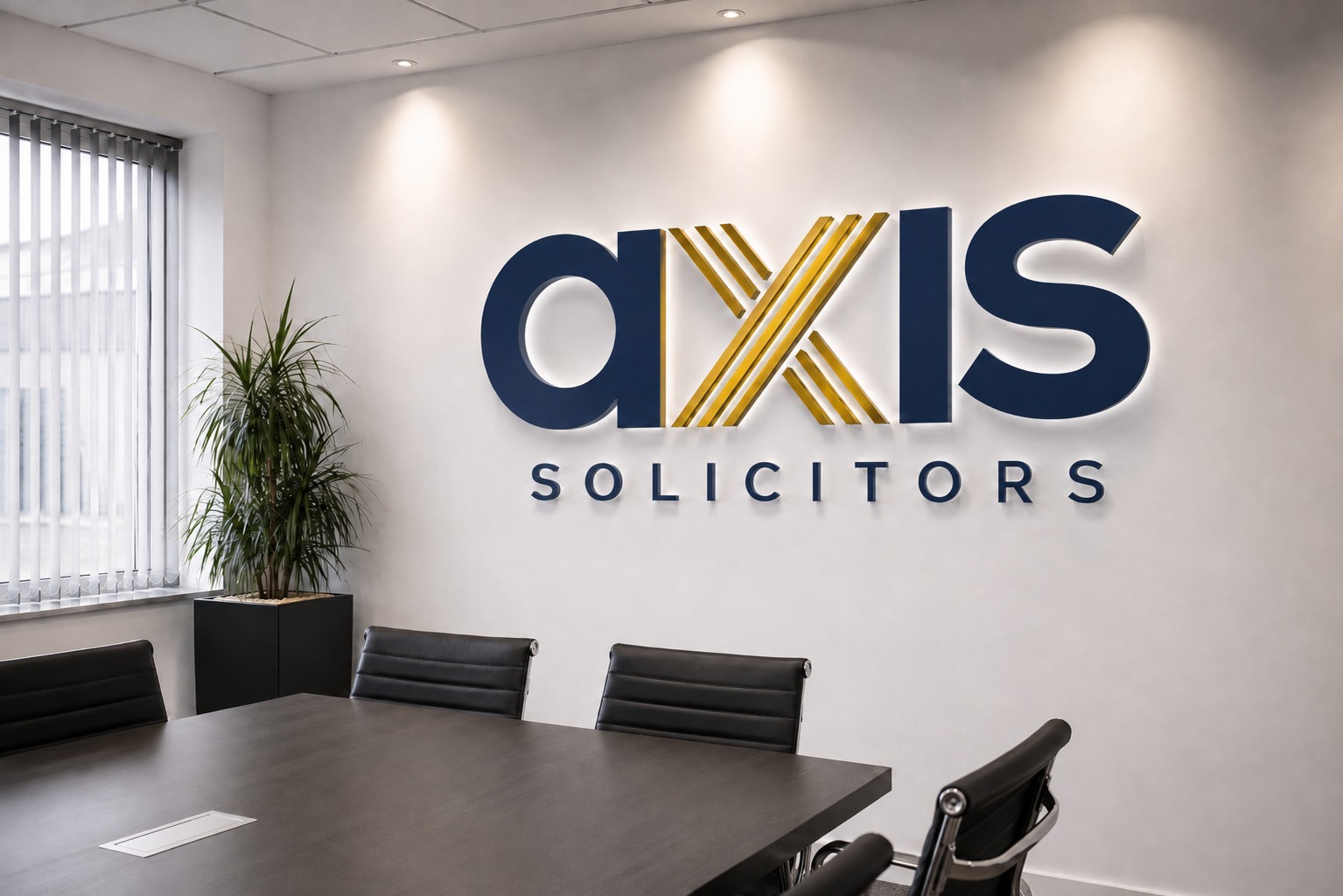 Reception Sign Projects example 2 — Manchester Signs Centre