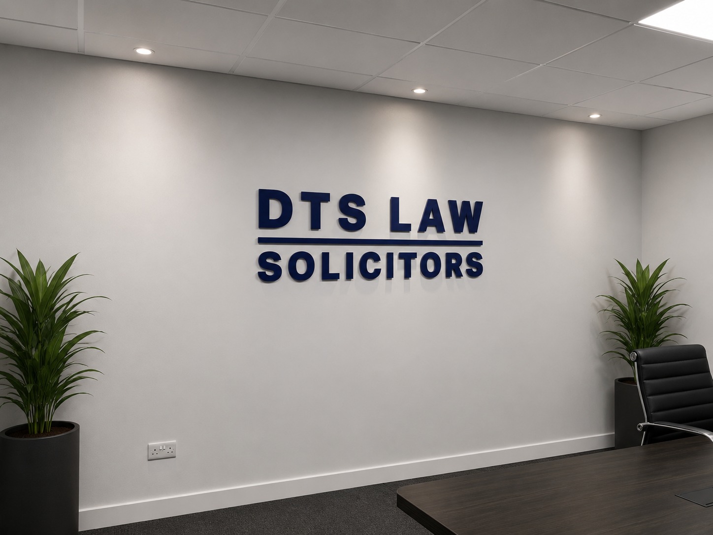 Reception Sign Projects example 1 — Manchester Signs Centre