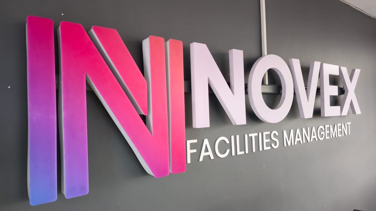 Reception Sign Projects example 4 — Manchester Signs Centre