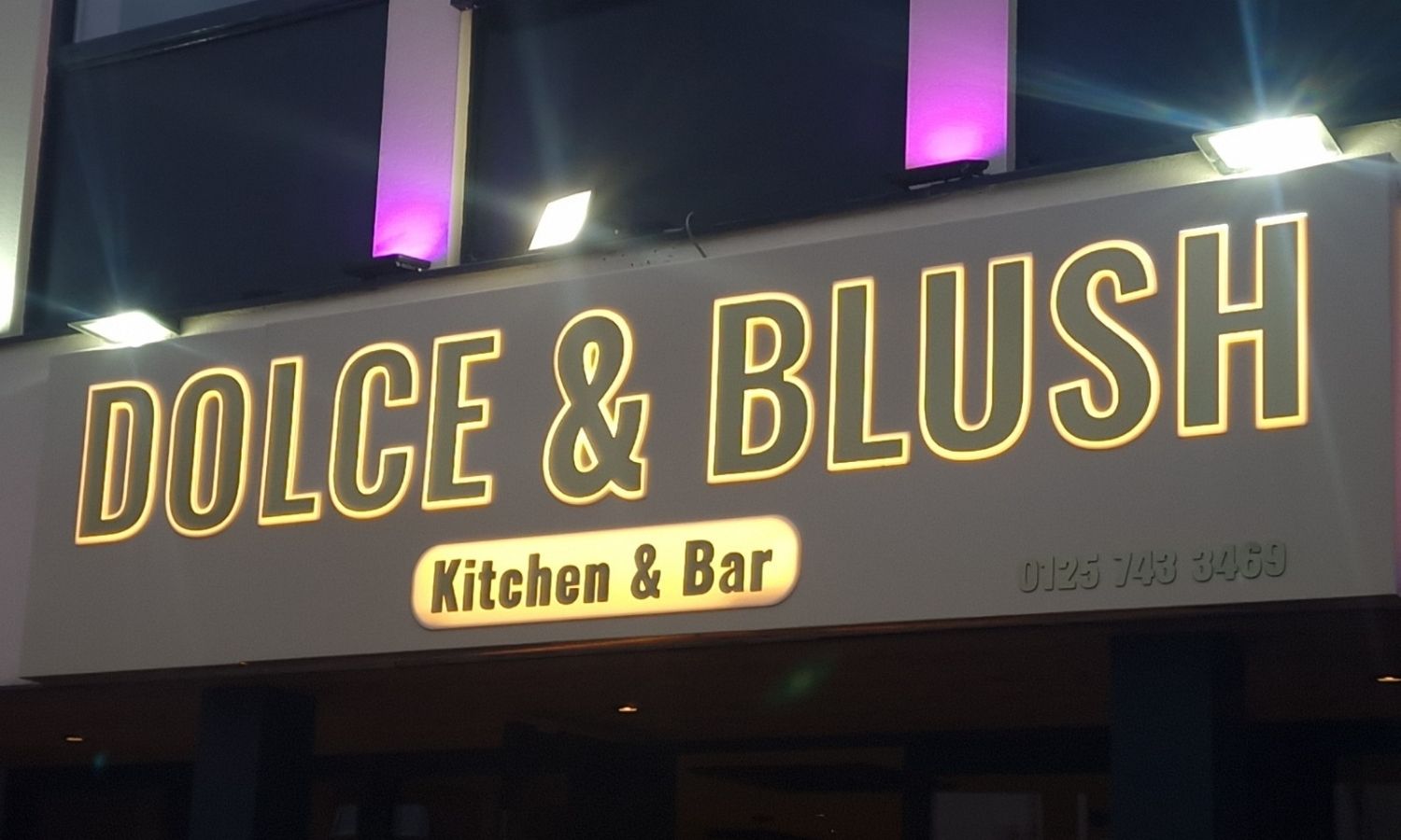 3D Halo Effect Letters detail 2 — Manchester Signs Centre
