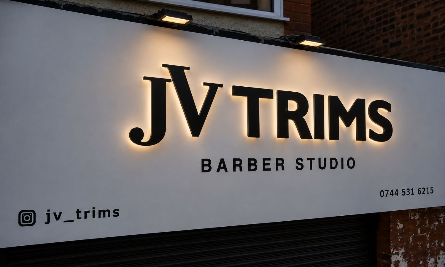 Push-Through Illuminated Fascia detail 1 — Manchester Signs Centre