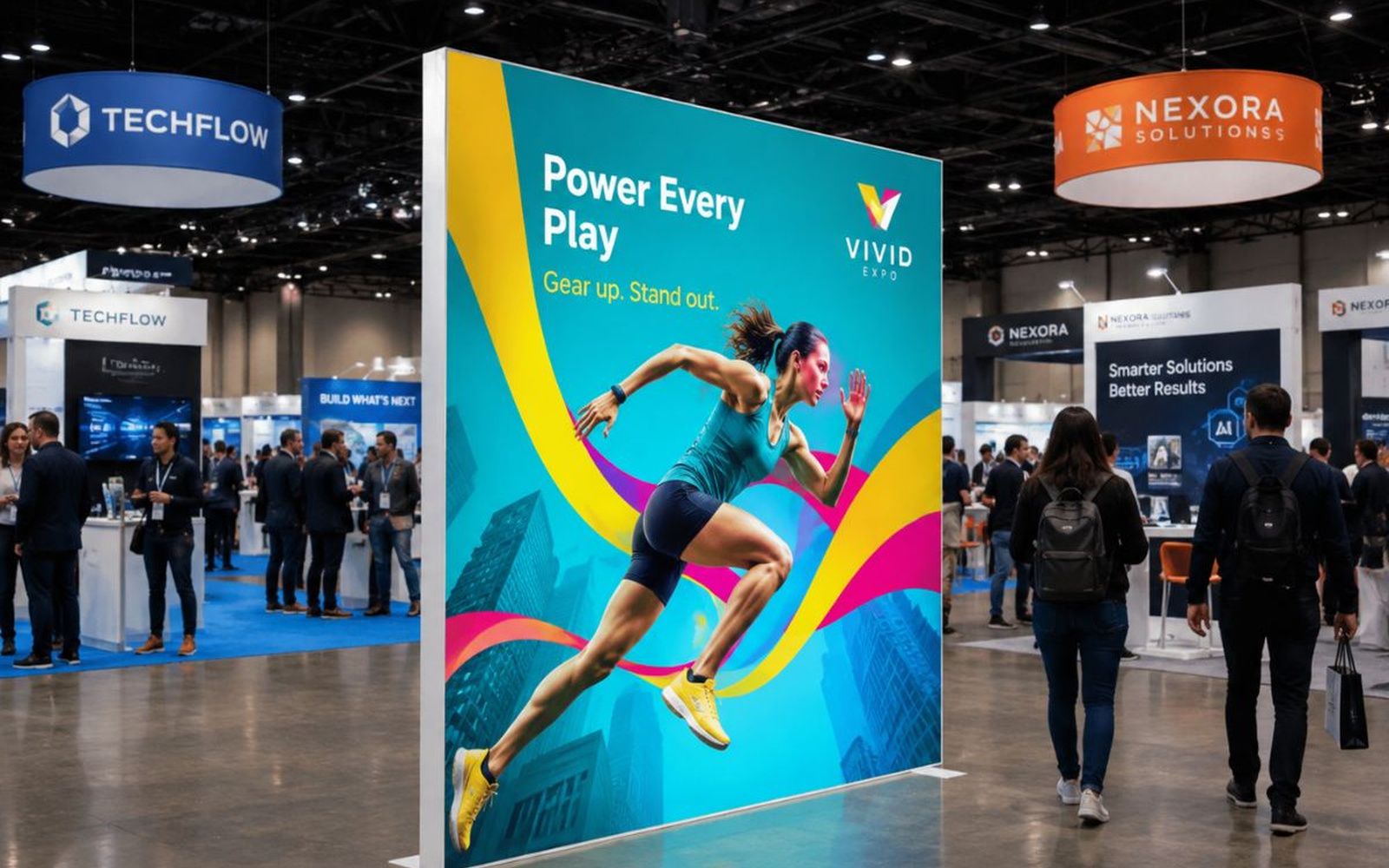 Standard Exhibition Stands in Manchester project example — Manchester Signs Centre