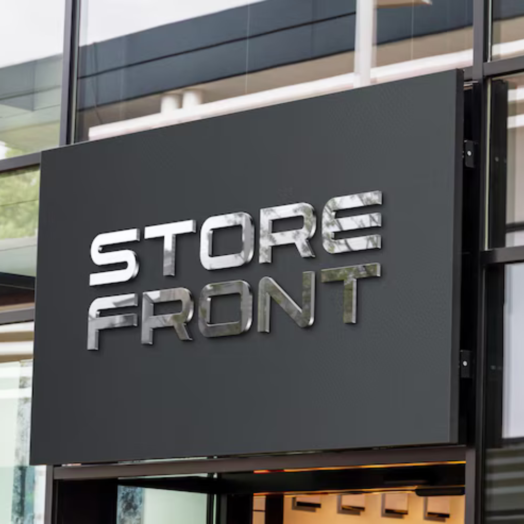 outdoor signage
