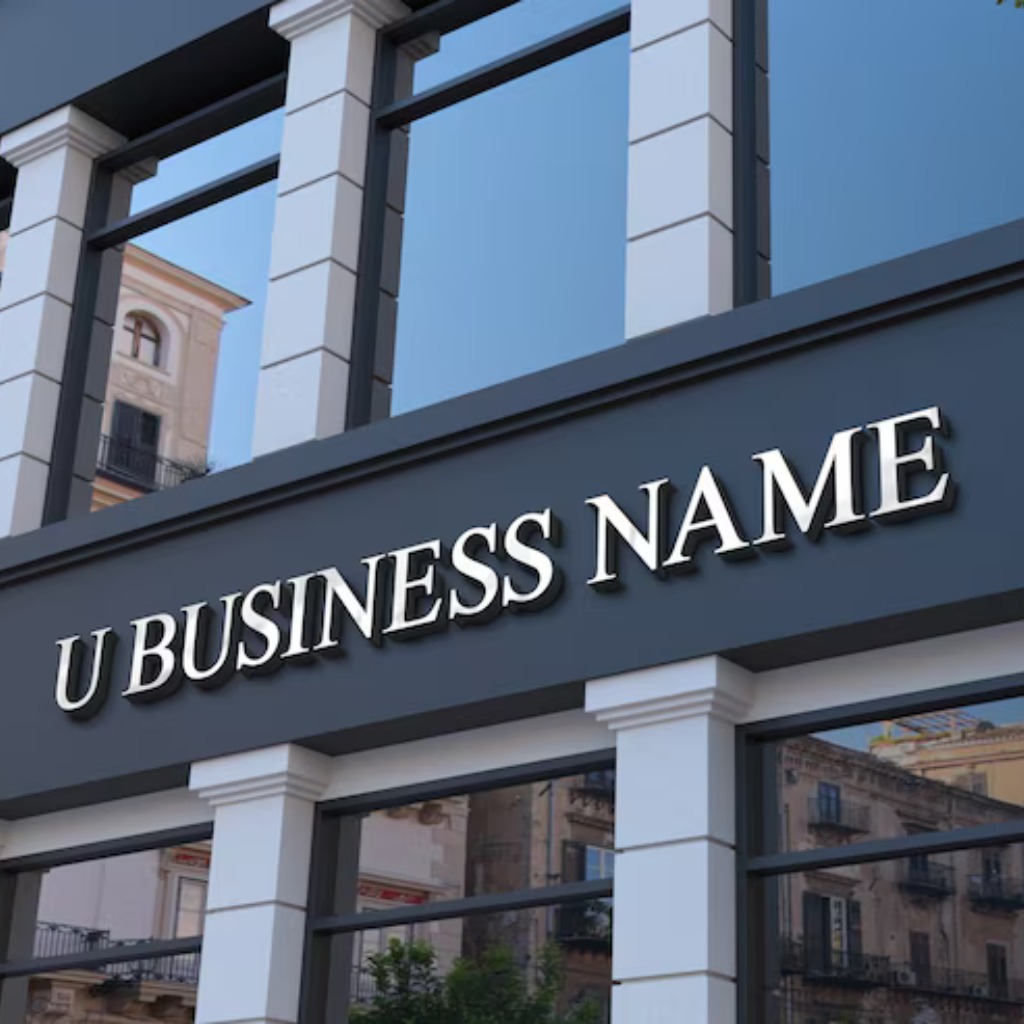 Outdoor signage