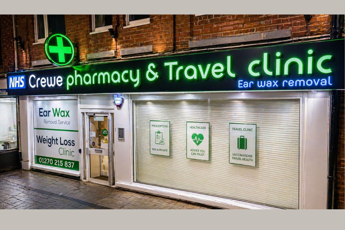 Medical & Dental Signage Patients Trust detail 1 — Manchester Signs Centre